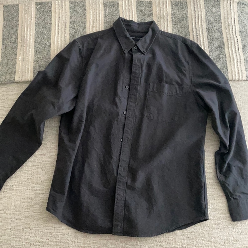 Everlane Button Down Slate Gray L